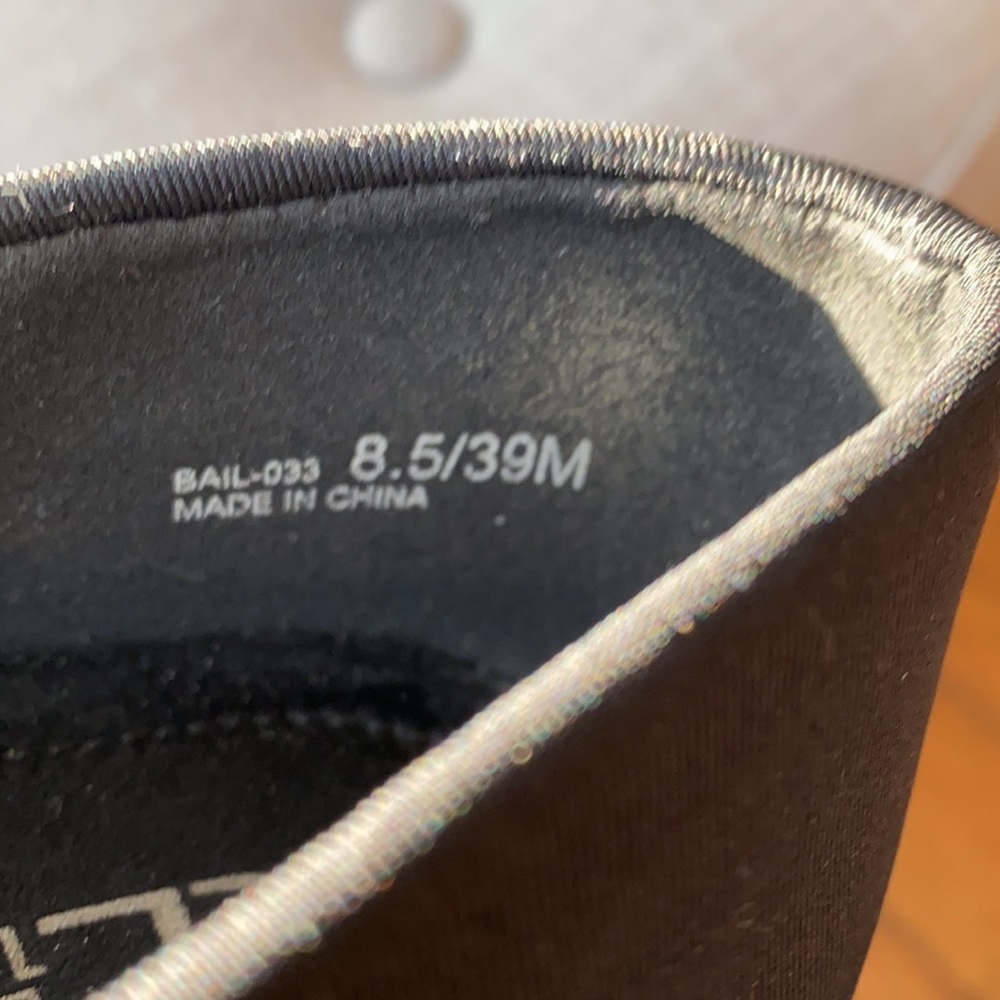 Chinese Laundry Bail 1.5" Wedge Black Slip On Flats Ballerina 8.5M - Picture 11 of 13